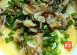 蒜苗虾皮鸡蛋羹的做法图解5