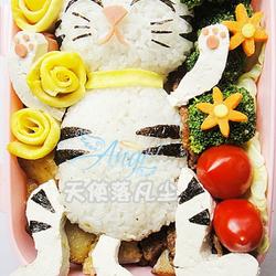 可爱猫咪便当的做法[图]