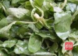 炝拌苦菜的做法图解1
