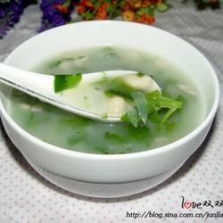 芹菜叶花生米粥的做法[图]