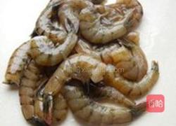 南瓜炖海虾的做法图解2