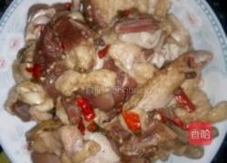 酸笋焖鸭的做法图解1