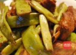 扁豆排骨的做法图解6