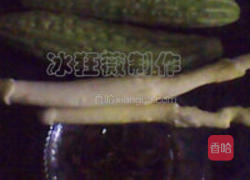 苦瓜炒茭白的做法图解1