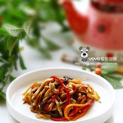 黄花炒三丝的做法[图]