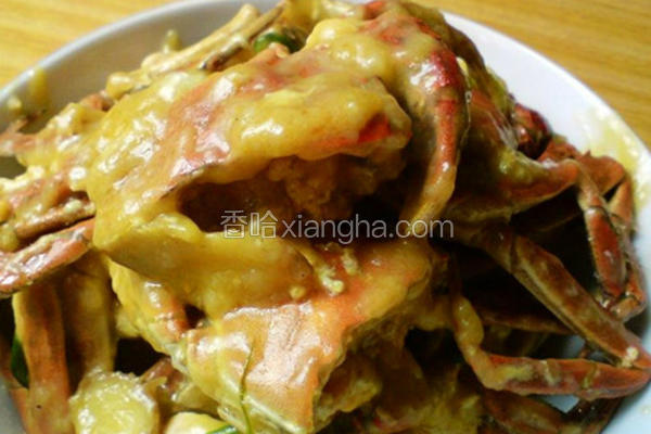 上海面拖蟹的传统做法