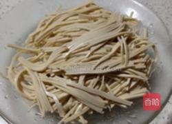 素拌千张的做法图解1