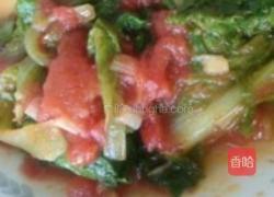 耗油西红柿炒生菜的做法图解3