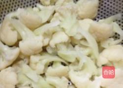 蘑菇花菜的做法图解1