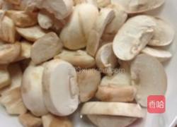 蘑菇花菜的做法图解2