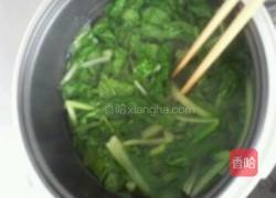 小白菜粉丝贡丸汤的做法图解1