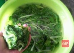 小白菜粉丝贡丸汤的做法图解2