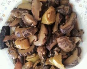 瑶柱蚝豉焖冬菇[图]