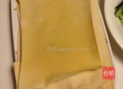 干豆腐卷大葱的做法图解1