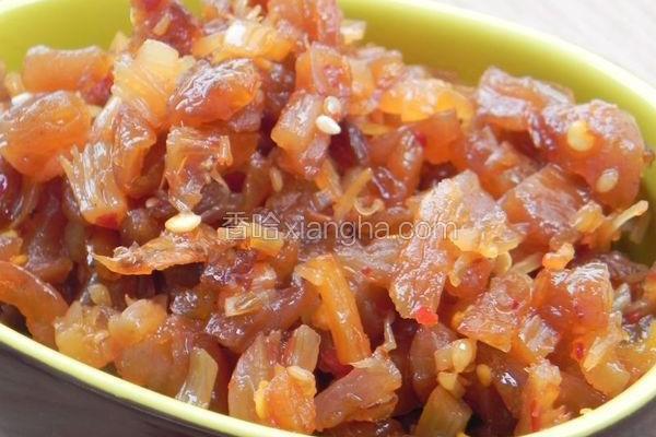 瑶柱菜脯小菜