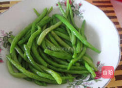 油焖芸豆的做法图解3