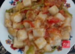 素炒米豆腐的做法图解1