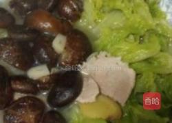 香菇娃娃菜的做法图解4