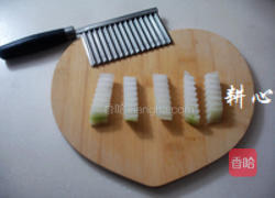 肉松炒冬瓜的做法图解2