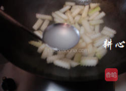 肉松炒冬瓜的做法图解7
