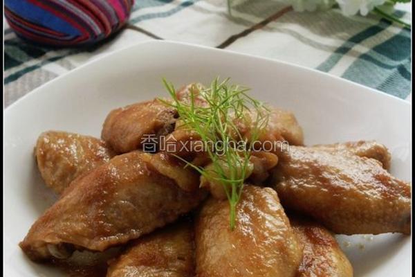 金蒜烧鸡翅