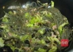 农家炒粉丝的做法图解5