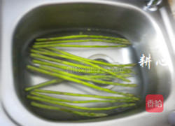 芦笋肉丝的做法图解5