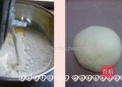 黄油香蒜熏肉肠面包的做法图解1