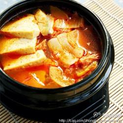 豆腐泡菜汤的做法[图]