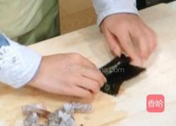 紫菜春虾卷的做法图解3