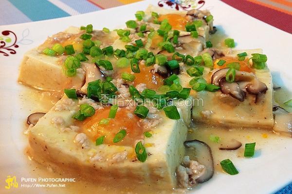 咸蛋黄酿豆腐