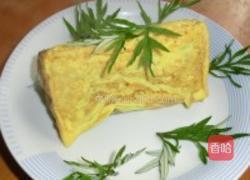 艾叶厚蛋烧的做法图解4