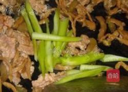 芥蓝头榨菜肉丝的做法图解4