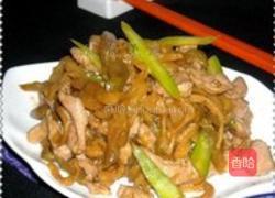 芥蓝头榨菜肉丝的做法图解5