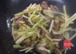 黄鳝炒韭黄的做法图解4