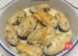 炸蒜芝士青口的做法图解4