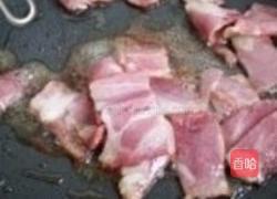 培根炒彩椒的做法图解1