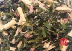 时令菜冬笋肉丝咸菜的做法图解1