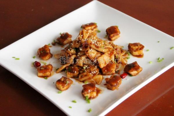 酱鱿鱼烩豆腐