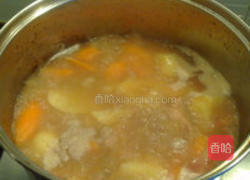 土豆红萝卜炖肉的做法图解5