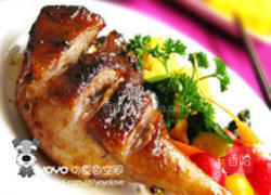 烧鸭腿儿玉米饼的做法图解5