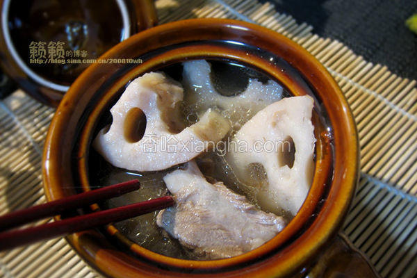 莲藕煨排骨