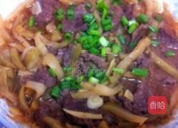 榨菜蒸牛肉的做法图解3