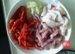 蒜苗梗炒瘦肉条的做法图解2