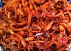 羊肉片炒便萝卜的做法图解5