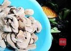 椒油口蘑小油菜的做法图解7