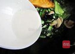 椒油口蘑小油菜的做法图解9