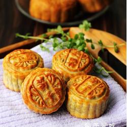 迷你紫薯月饼的做法[图]