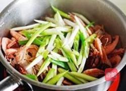 小葱北极虾的做法图解3