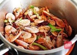 小葱北极虾的做法图解4